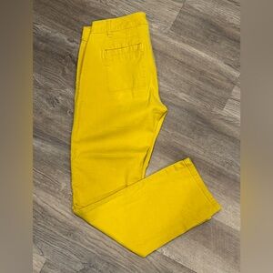 CAbi Women’s Utility Vibrant Yellow Trousers